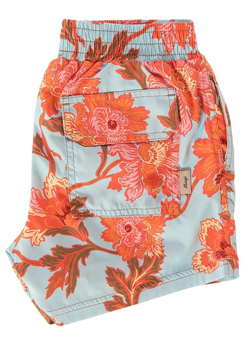 Maaji Floral Sky Little Sailor Boys Trunks