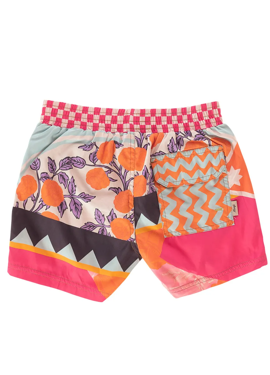 Maaji Sundance Pink Little Sailor Boys Trunks