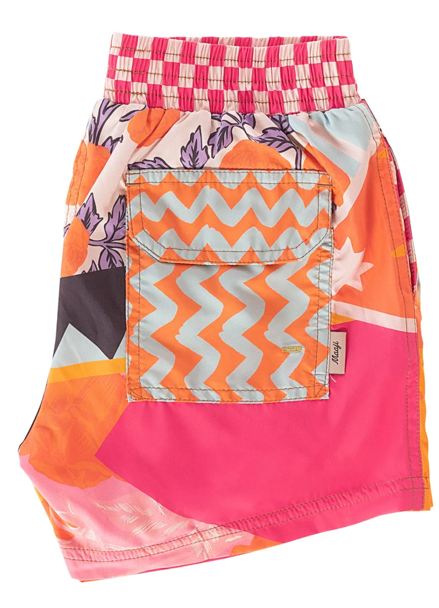 Maaji Sundance Pink Little Sailor Boys Trunks