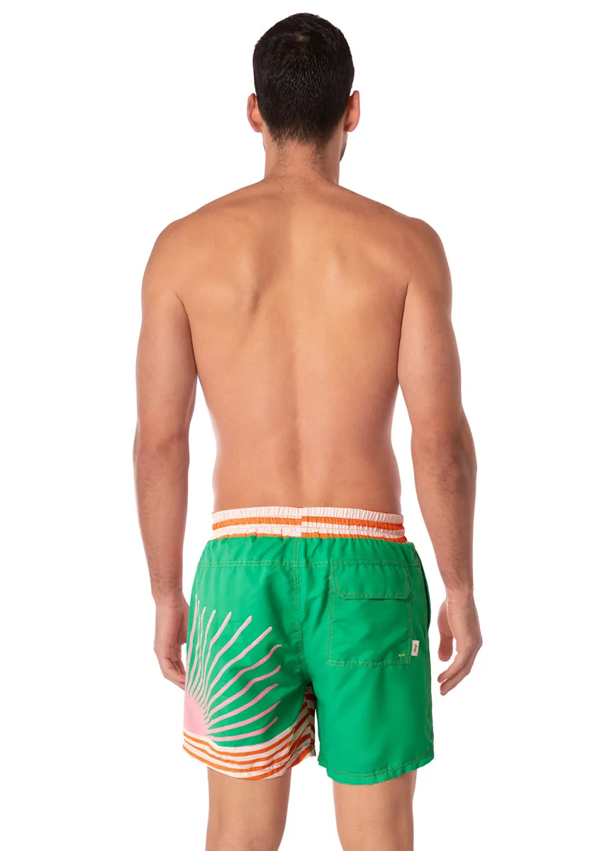 Maaji Sunrise Colada Sailor Sporty Shorts