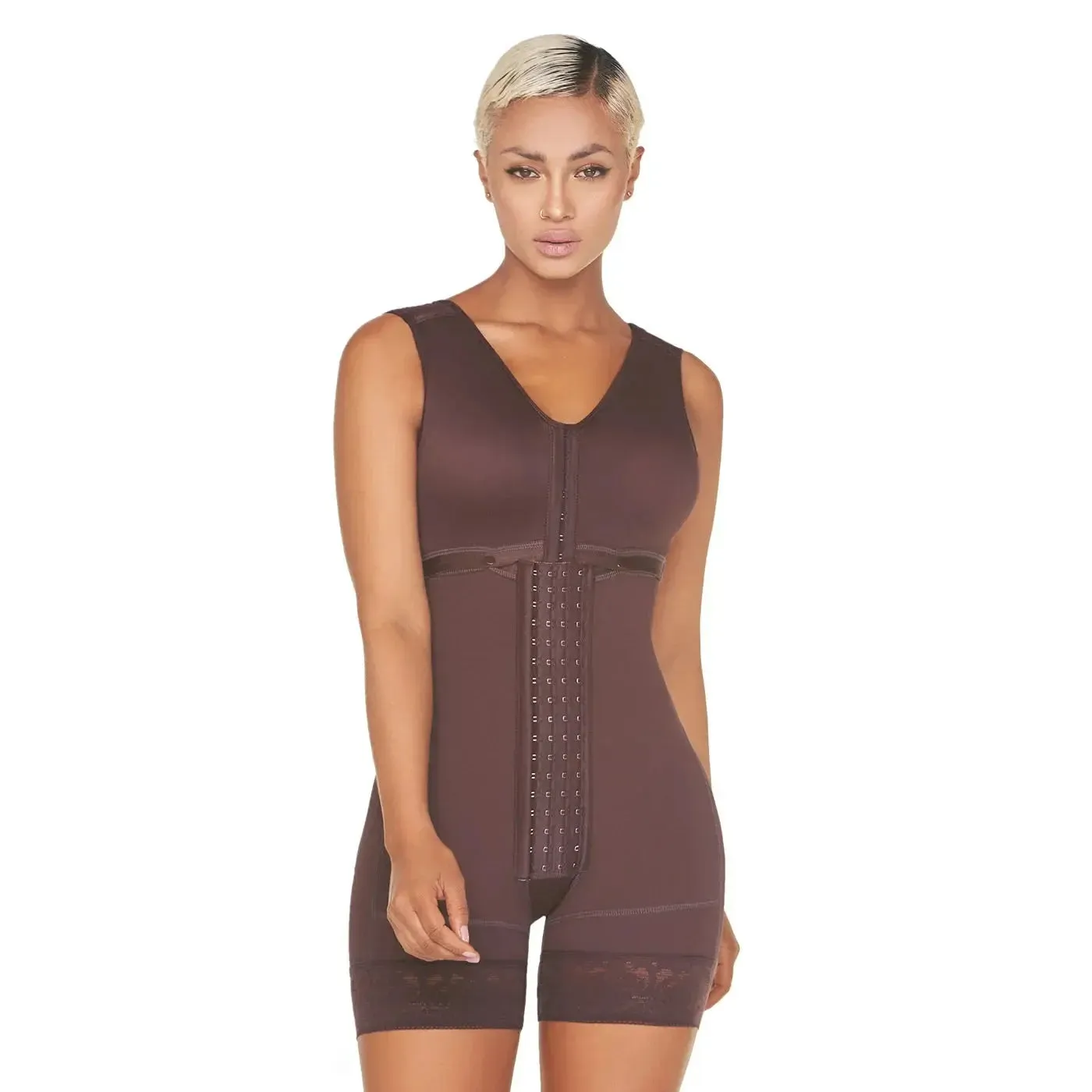 MARIAE FPC6330 | Stage 2 Faja Colombiana Post-Surgery, Postpartum & Daily Use with Built-in Bra – High Compression
