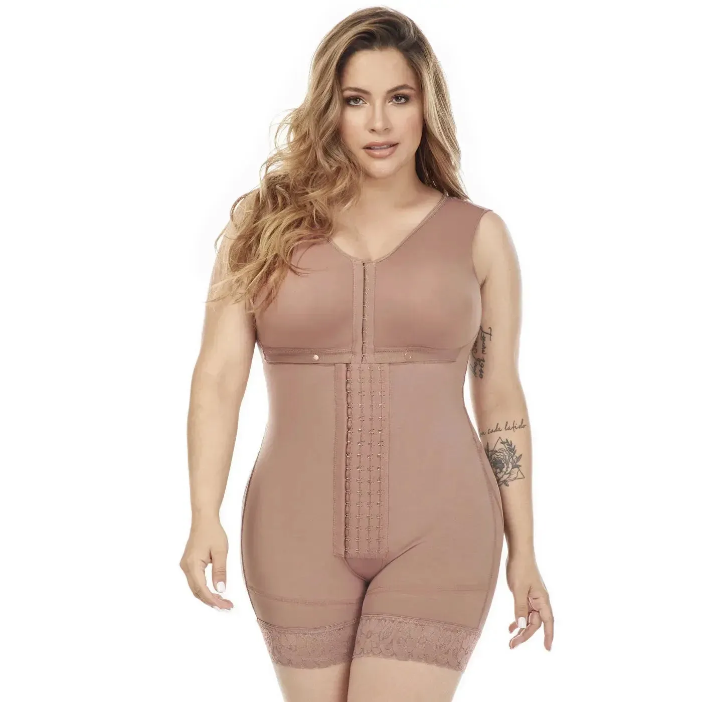 MARIAE FPC6330 | Stage 2 Faja Colombiana Post-Surgery, Postpartum & Daily Use with Built-in Bra – High Compression