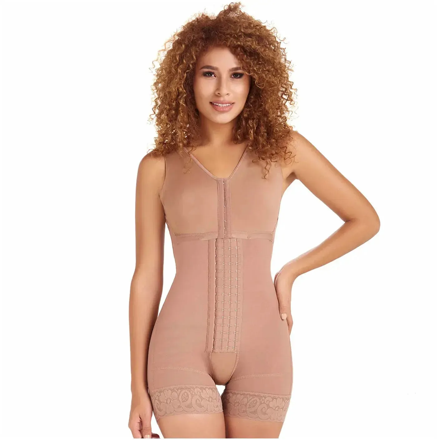 MARIAE FPC6330 | Stage 2 Faja Colombiana Post-Surgery, Postpartum & Daily Use with Built-in Bra – High Compression