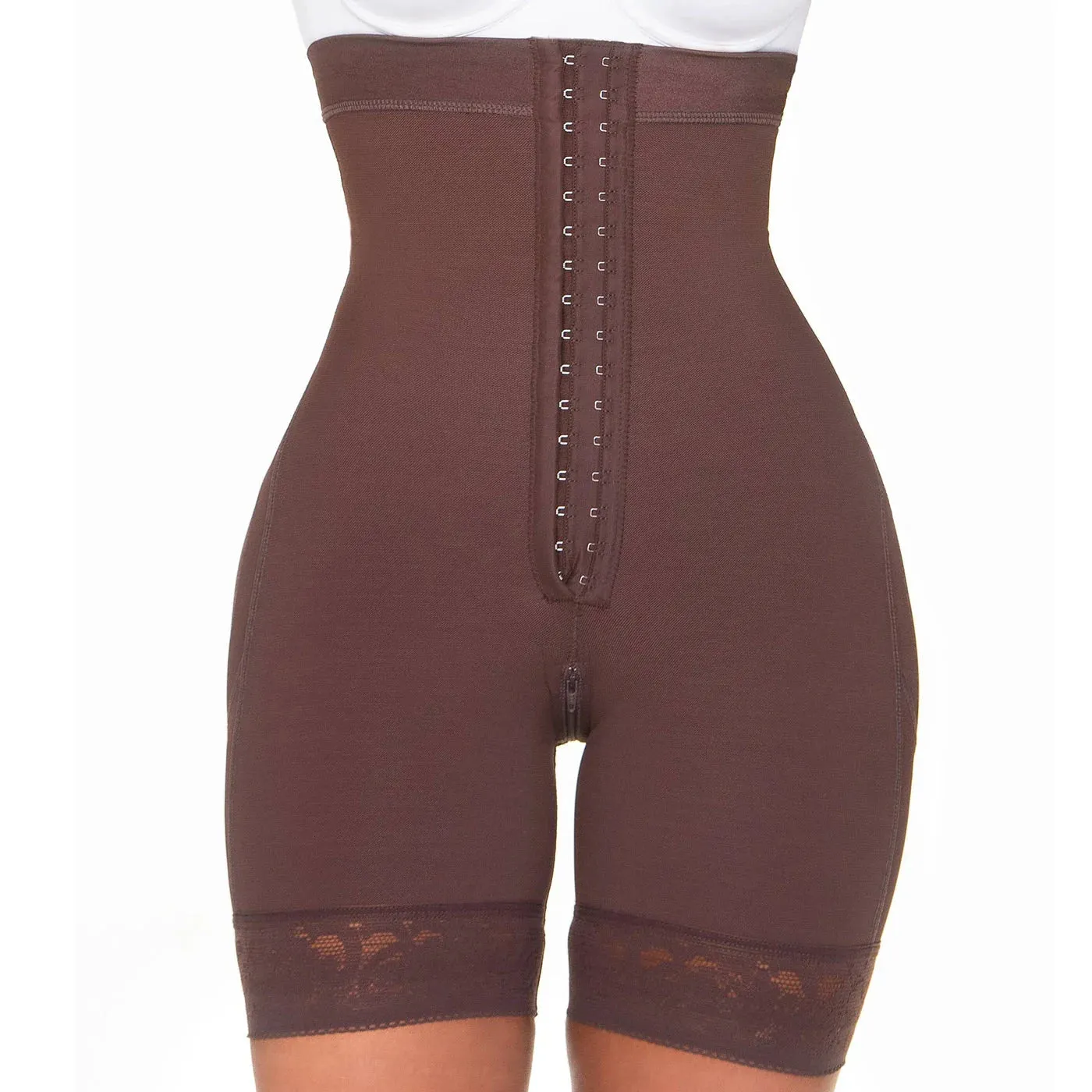 MARIAE TPD0530 Fajas Colombianas High Waisted Shaper Shorts for Women Butt Lift High Compression Front Hooks
