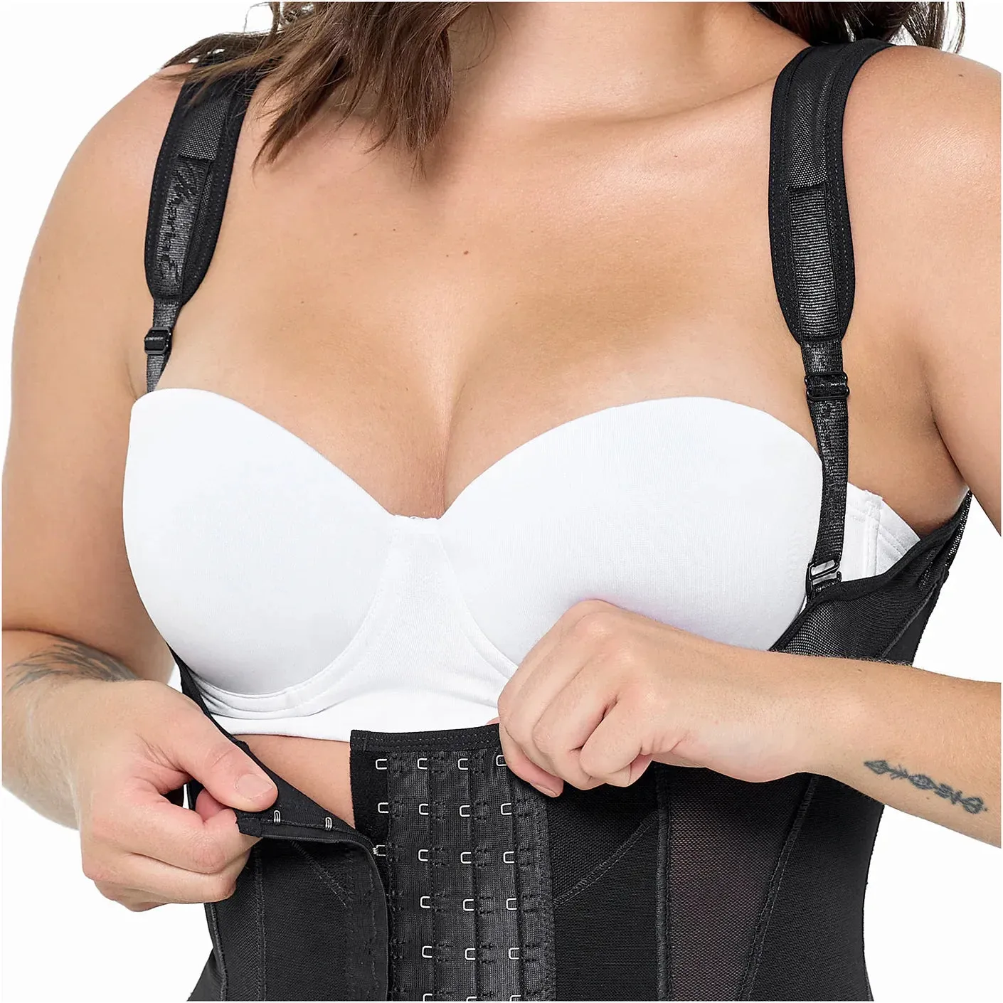 MARIAE XPC1320  Tummy Control Shapewear Bodysuit for Women Ultra Compression Colombian Fajas Colombianas