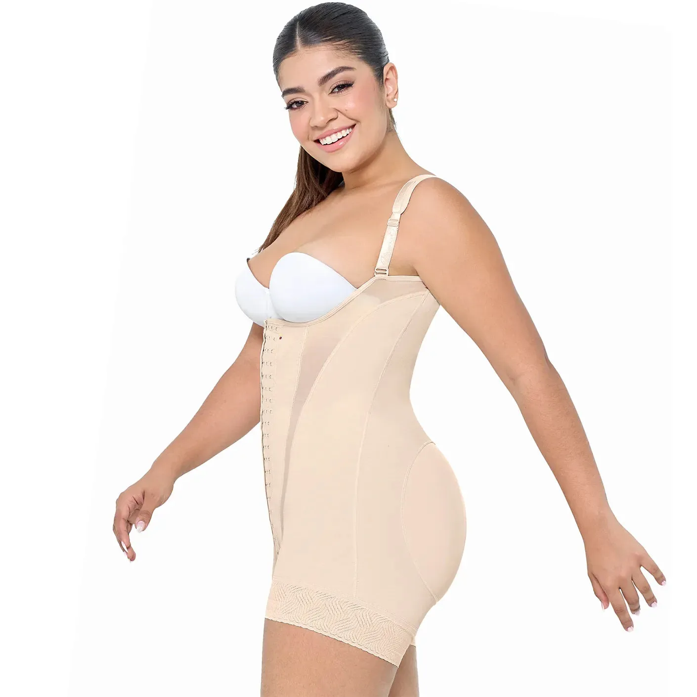 MARIAE XPC1320  Tummy Control Shapewear Bodysuit for Women Ultra Compression Colombian Fajas Colombianas