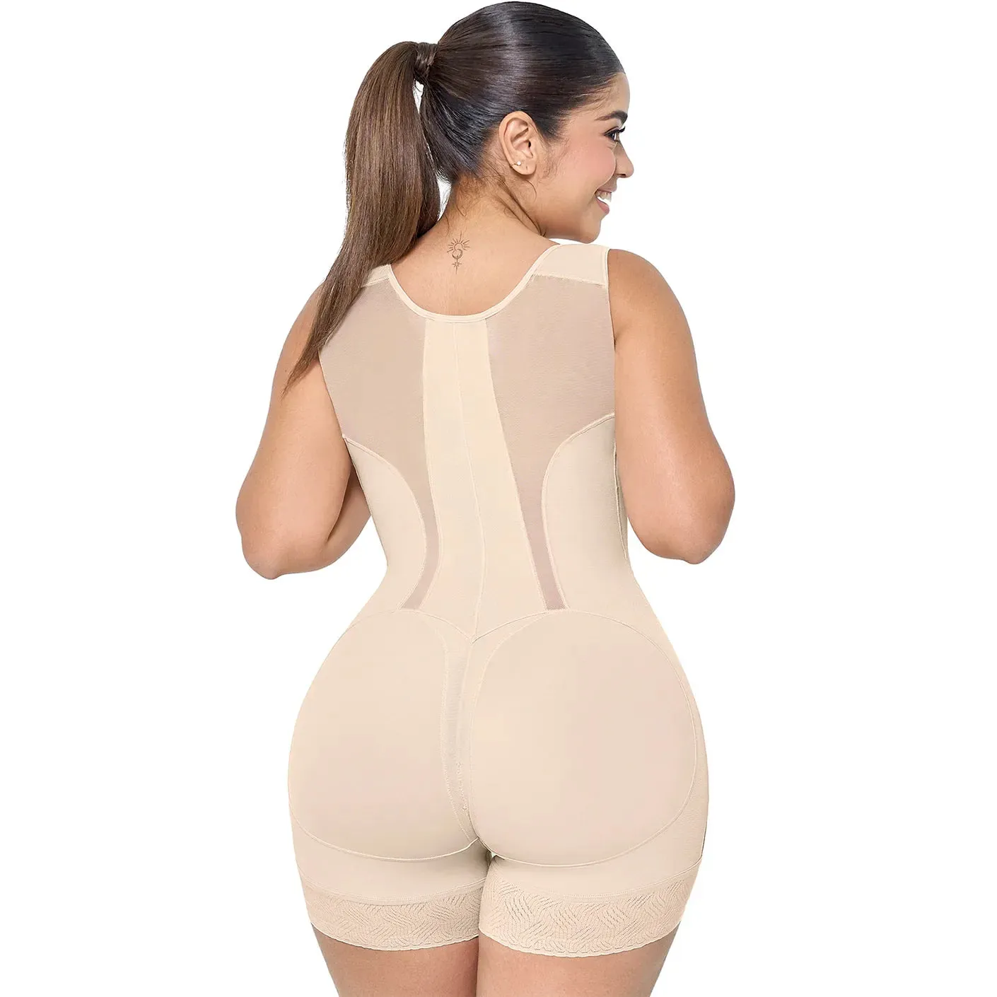 MARIAE XPC1320  Tummy Control Shapewear Bodysuit for Women Ultra Compression Colombian Fajas Colombianas