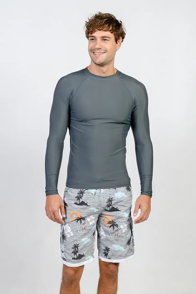 Mens Long sleeve rash guard