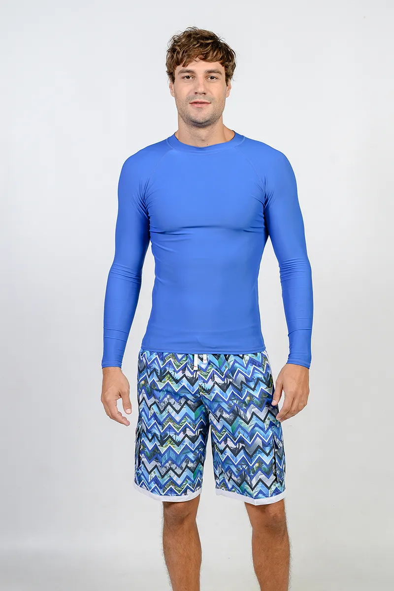 Mens Long sleeve rash guard