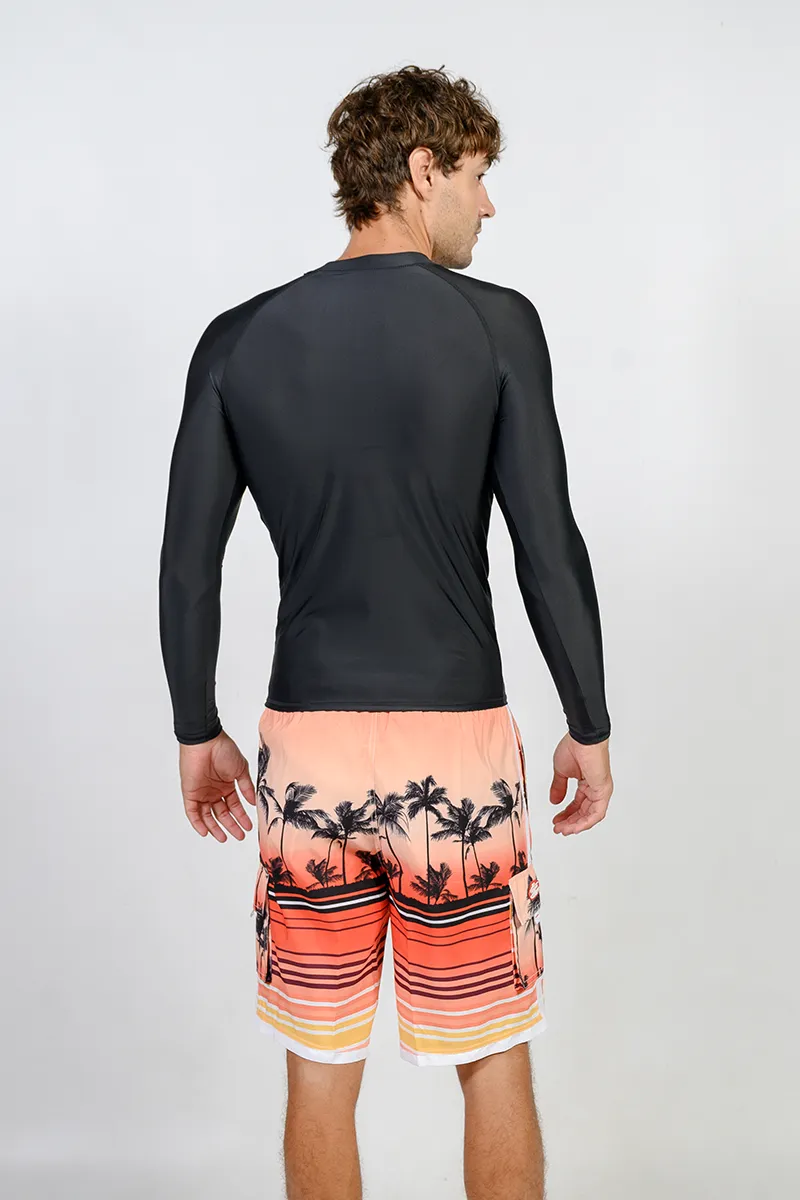 Mens Long sleeve rash guard