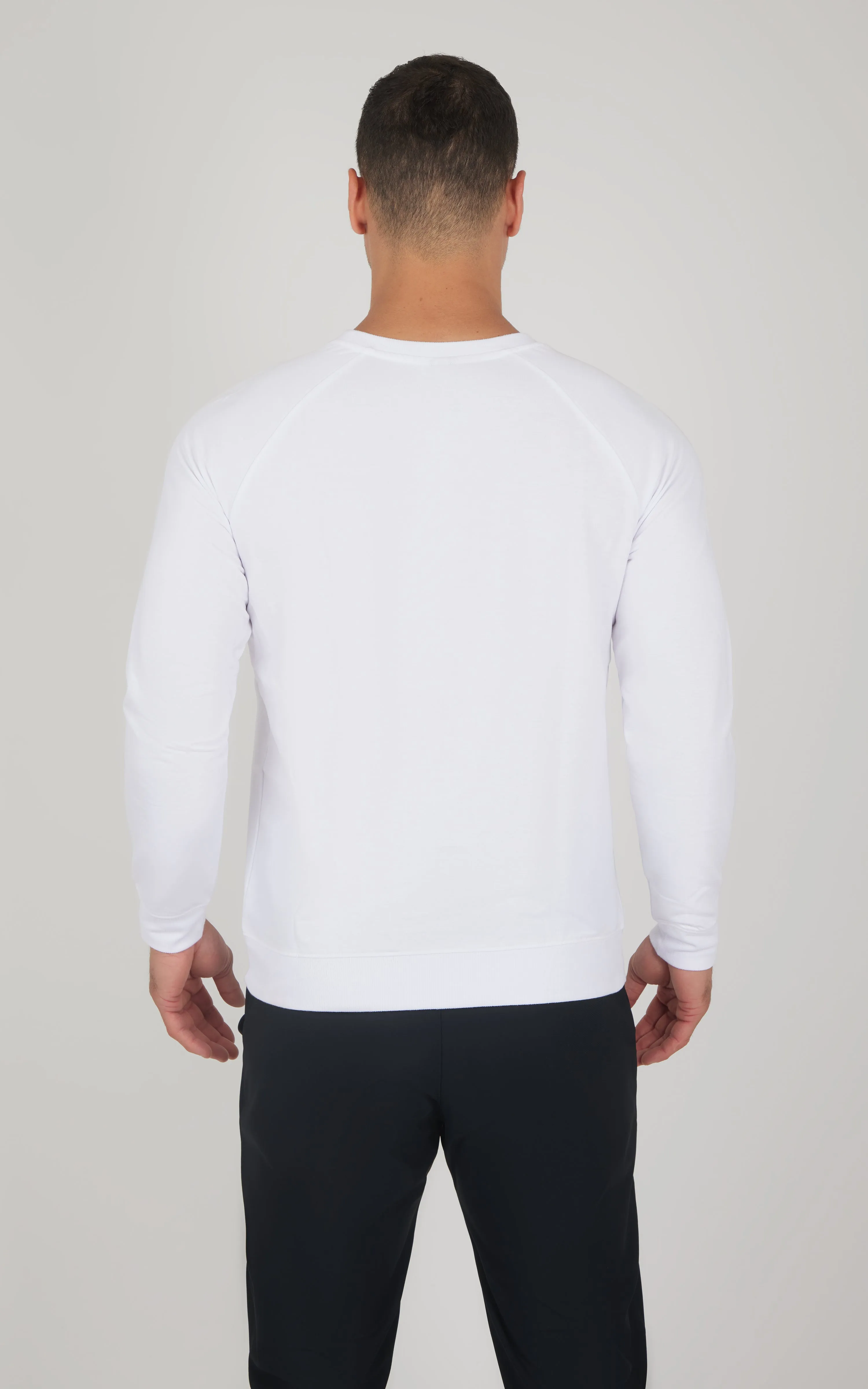Men's Terry Brushed Long Sleeve Top