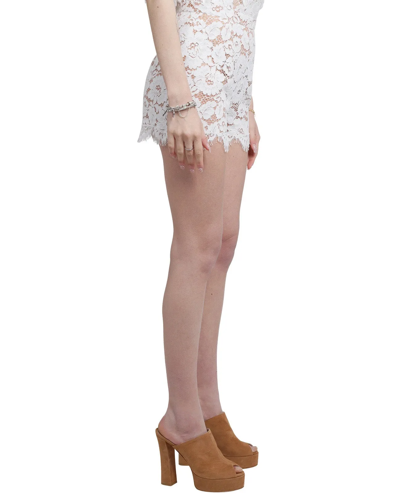 Michael Kors Floral Lace Shorts