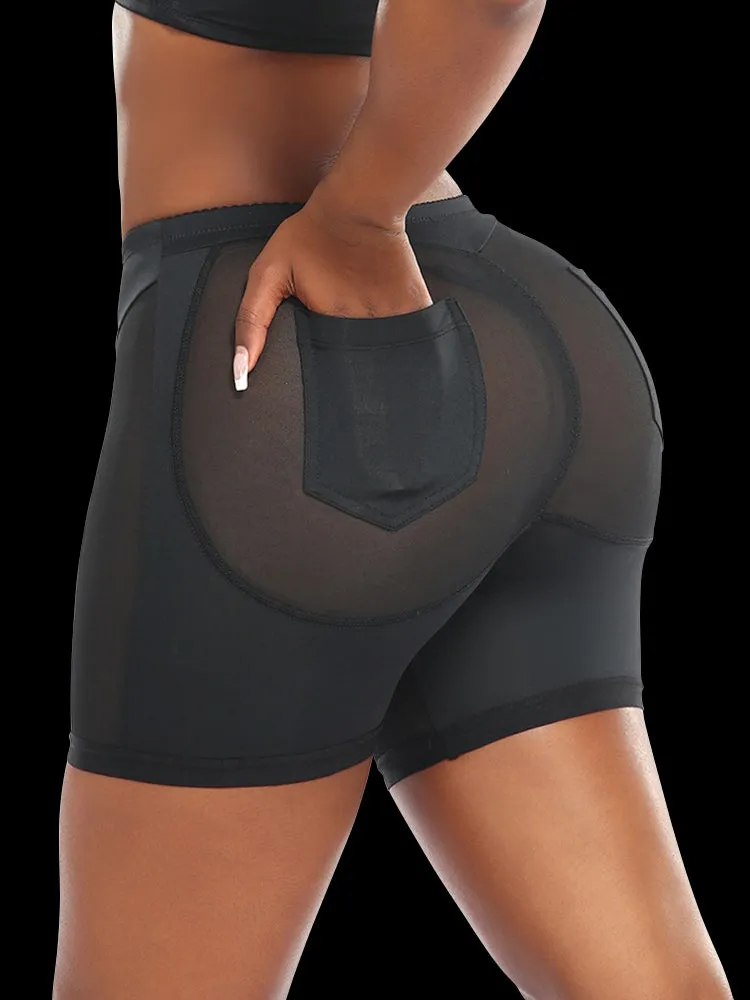 Mide Waist Women Slip Under Dress Tummy Control Boyshorts Shapewear