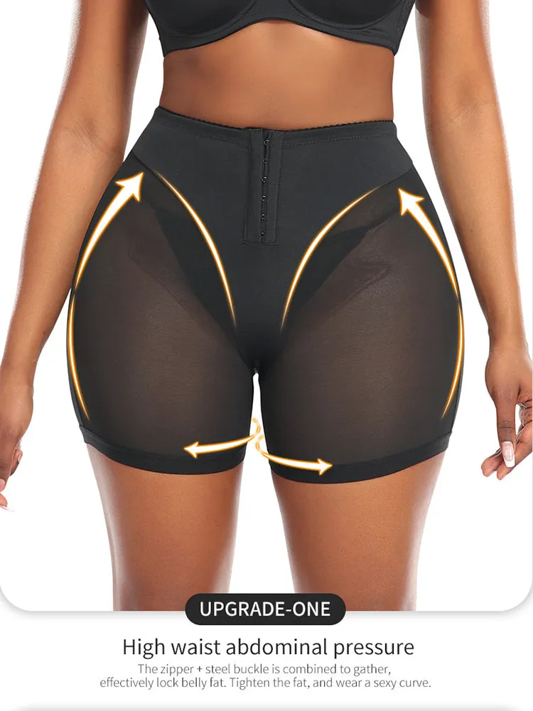 Mide Waist Women Slip Under Dress Tummy Control Boyshorts Shapewear