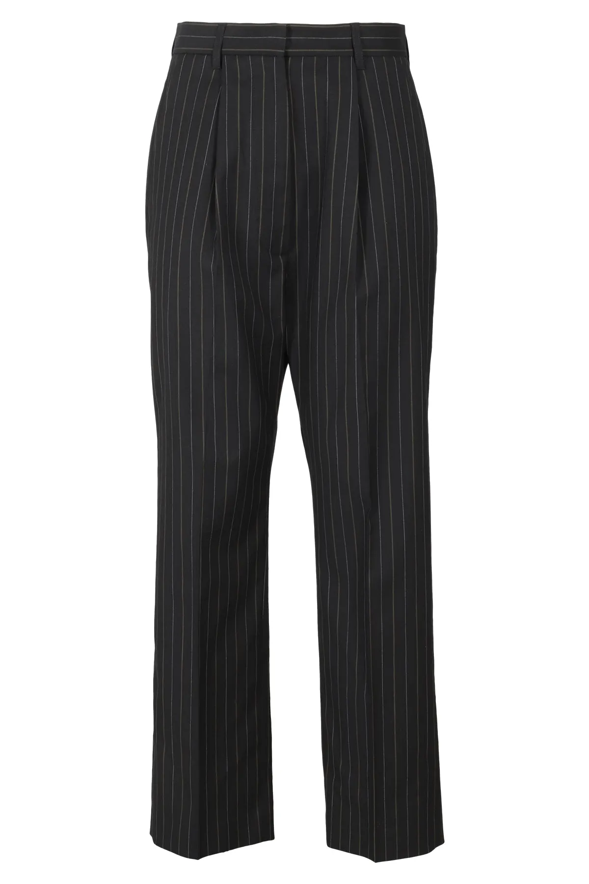 MM6 Maison Margiela High Waist Striped Tailored Trousers