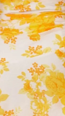 Odilie One Shoulder Maxi Dress - Yellow Floral