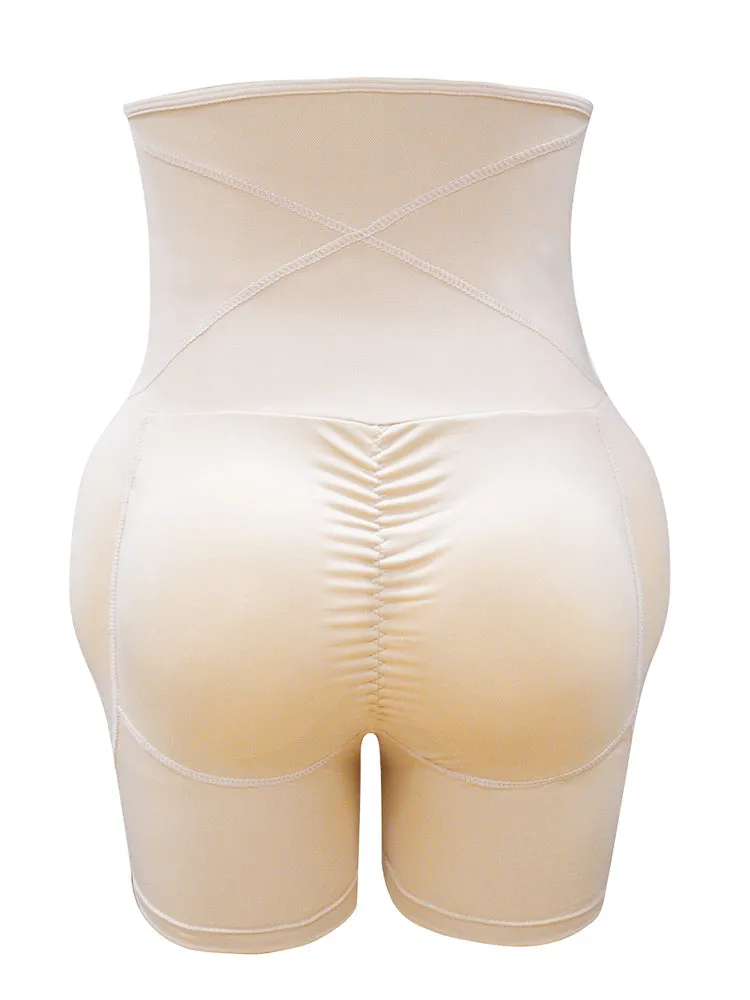 Padded Hip And Butt Lifter Waist Trainer Tummy Control Shorts