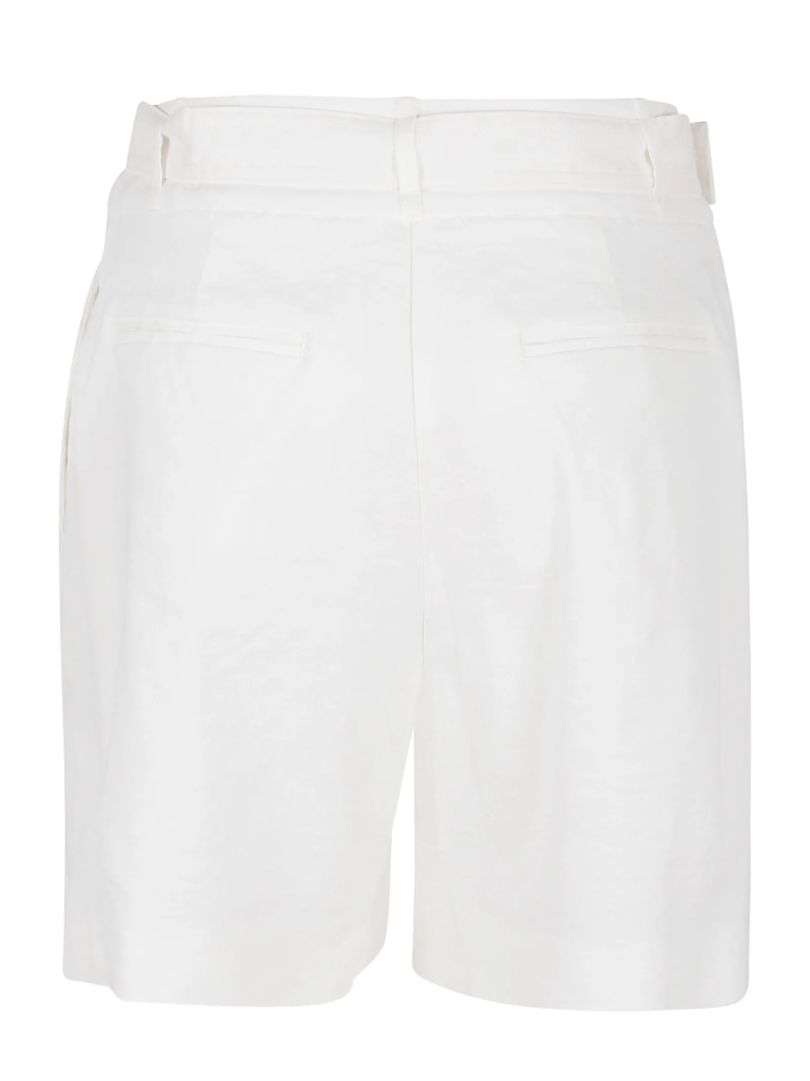 Pinko High Waist Straight Cut Shorts