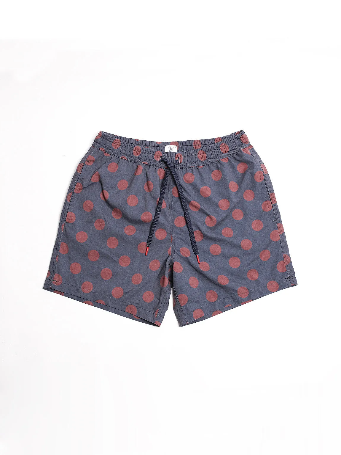 POIS BOXER Blue Navy / Burgundy