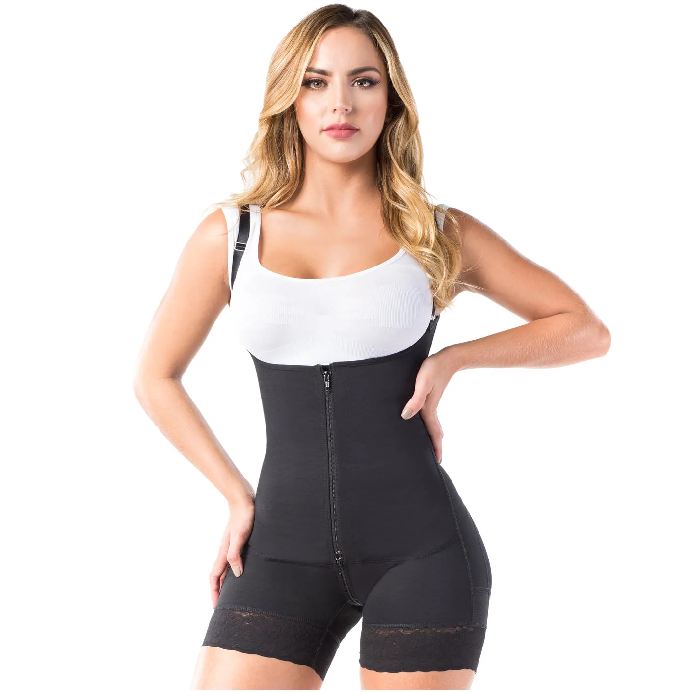 Postpartum & Everyday Use Shapewear Open-bust Bodysuit design Laty Rose 21125