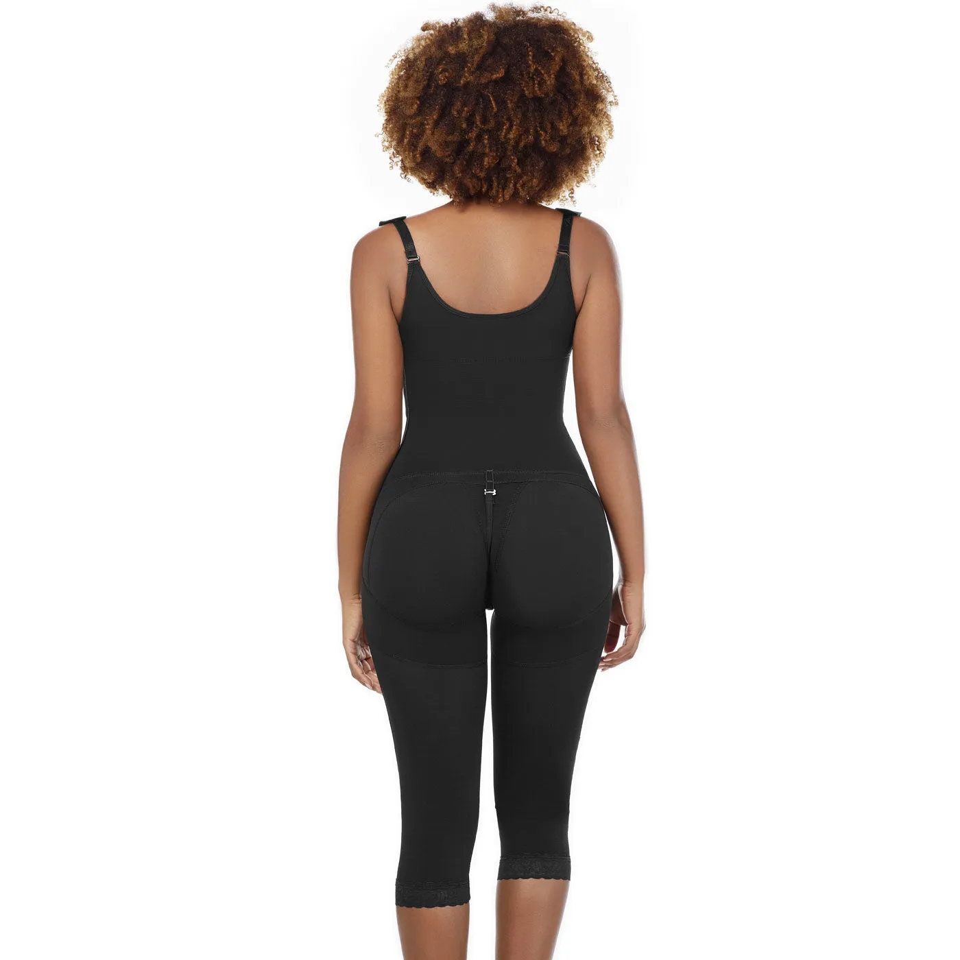 Postsurgical Compression Garment & Postpartum Girdle Mid-back coverage High compression Fajas MariaE 9152