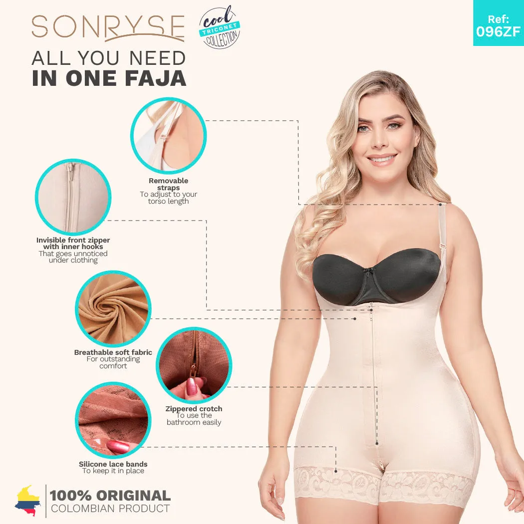 Postsurgical Compression Garment Tummy Control Shapewear Bodysuit & Butt Lifting Fajas Sonryse TR96ZF