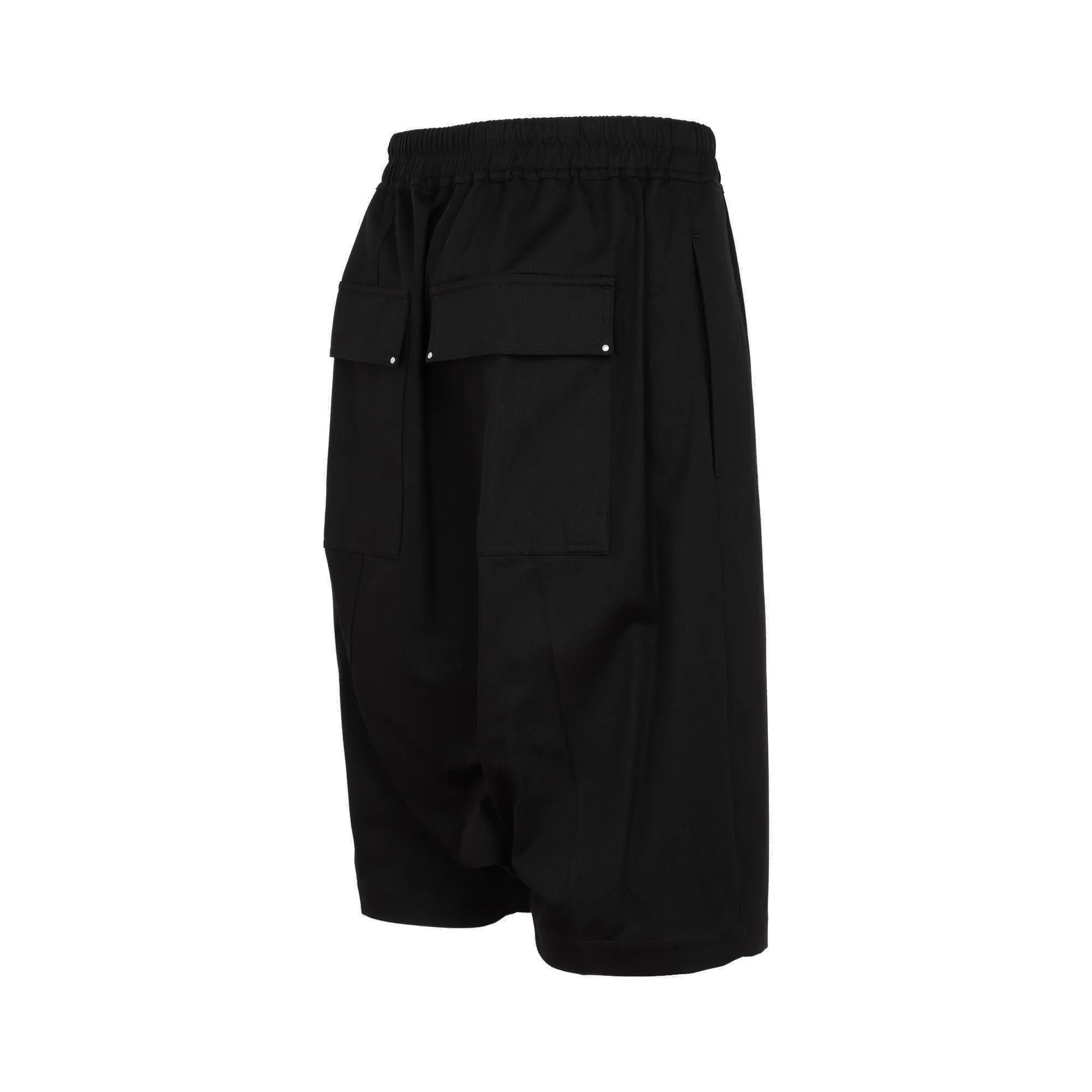 Rick Owens High Waist Drawstring Shorts