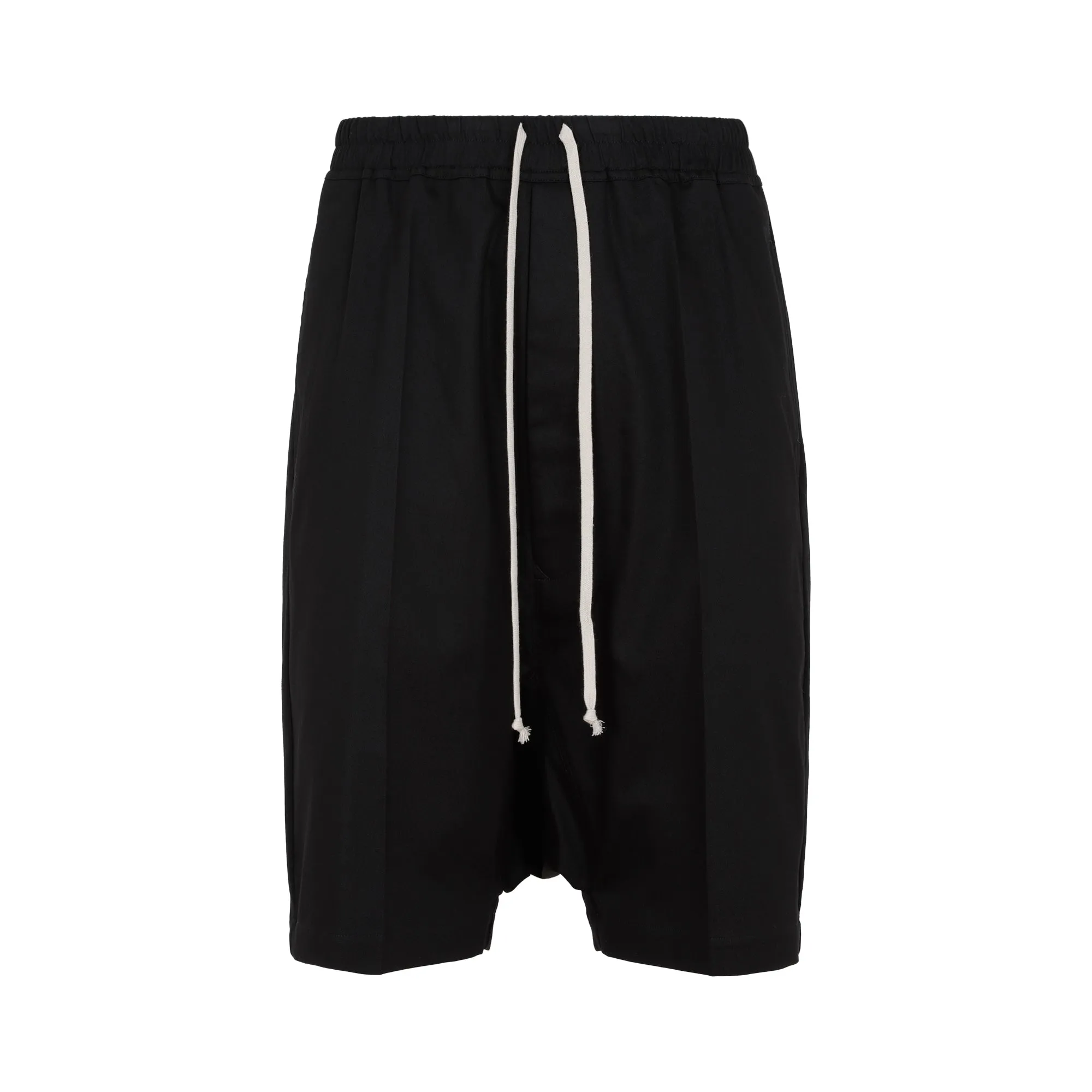 Rick Owens High Waist Drawstring Shorts