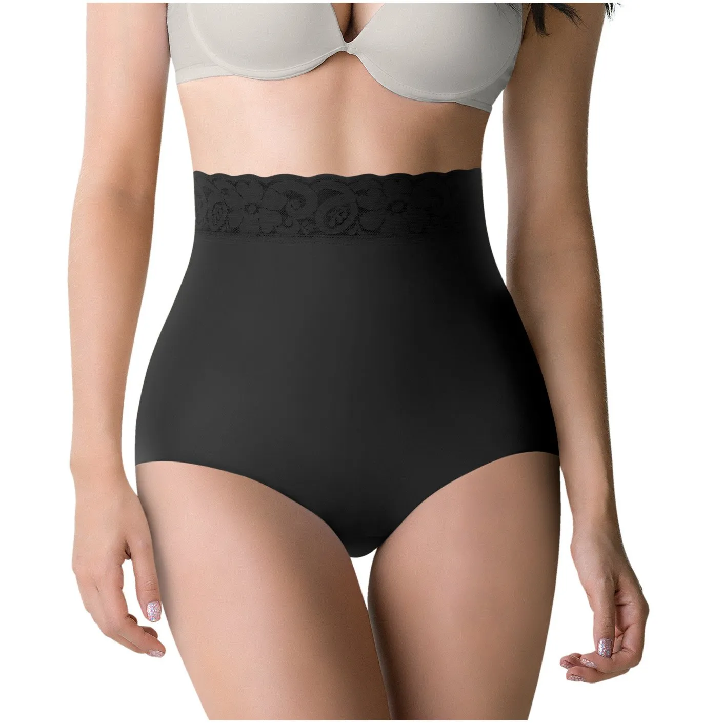 Romanza 2036 Tummy Control Butt Lifting High Waisted Shapewear Panty