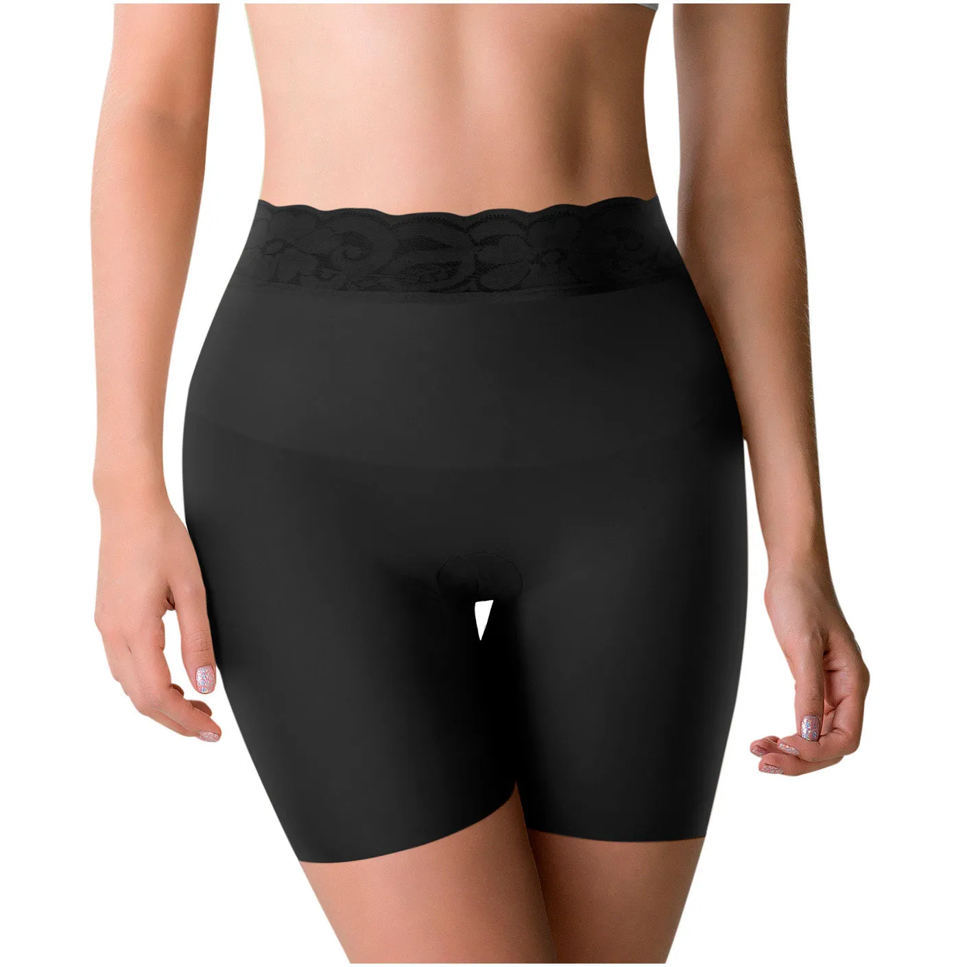 Romanza 2054 Mid Rise Shapewear Shorts