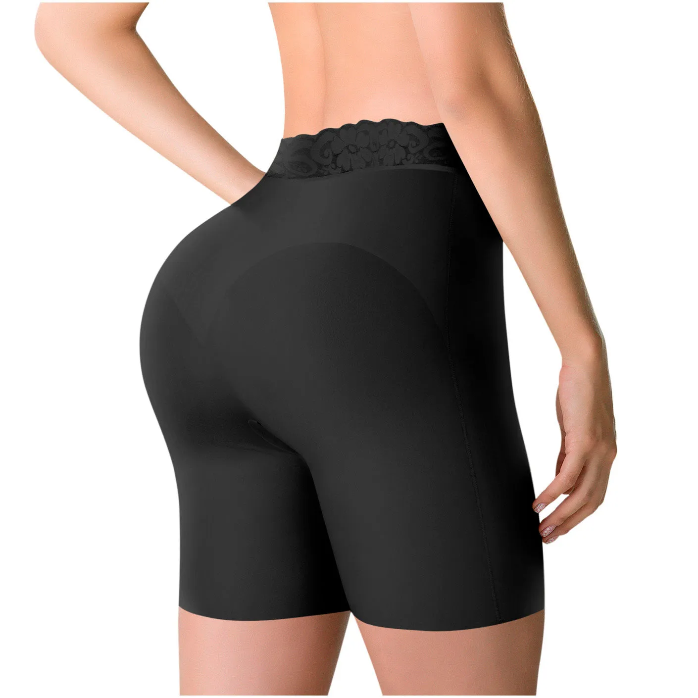 Romanza 2054 Mid Rise Shapewear Shorts