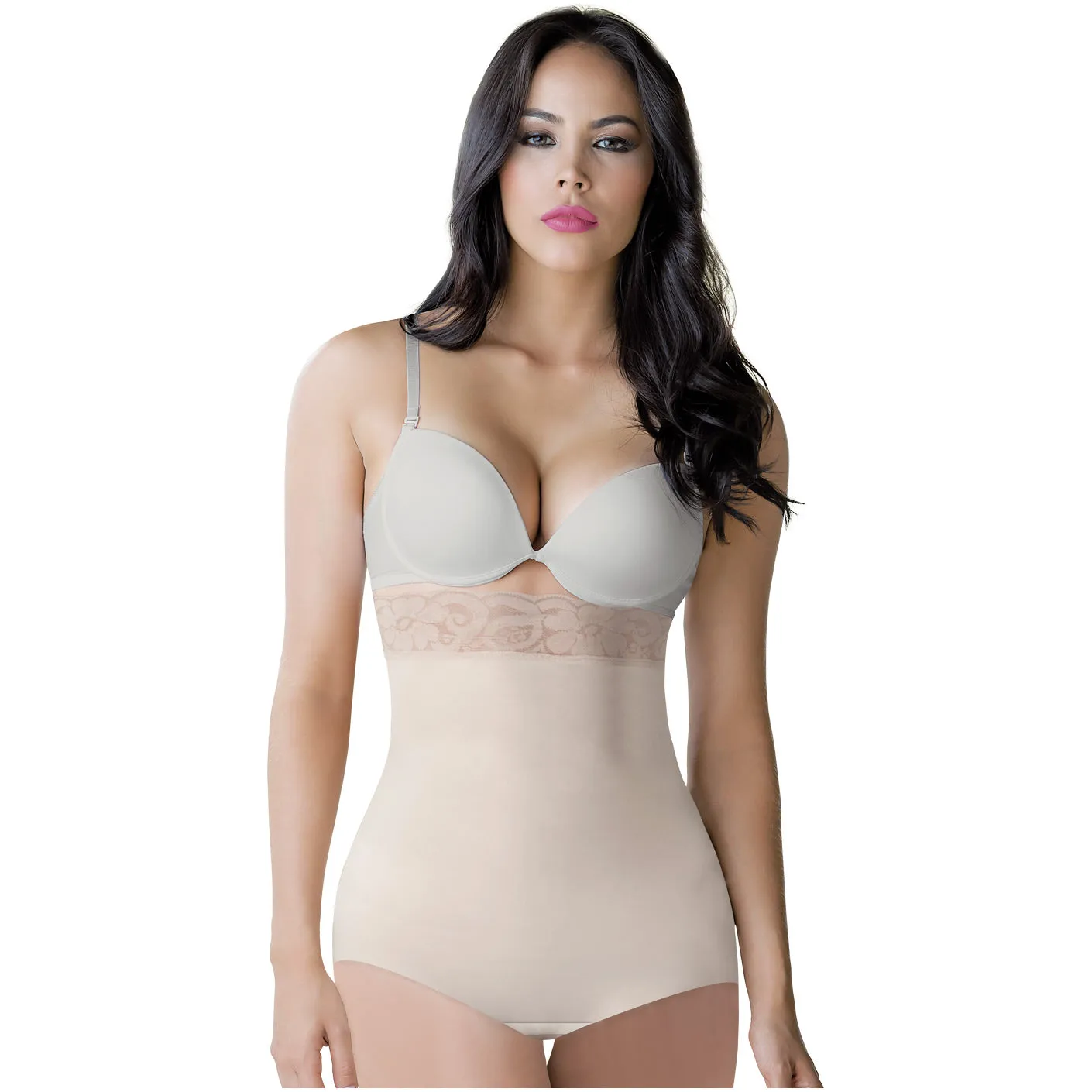 Romanza 2061 Strapless Bodysuit Tummy Control Shapewear for Women