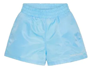 ROTATE Roxanne Logo Embroidered High Waist Shorts