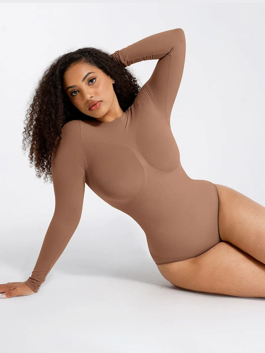Seamless Bust Support Waist Cinching Tummy Control Bodysuit