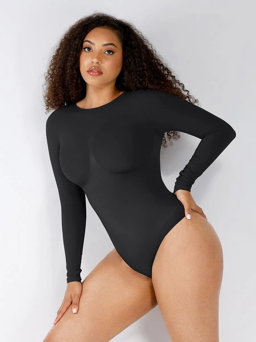 Seamless Bust Support Waist Cinching Tummy Control Bodysuit