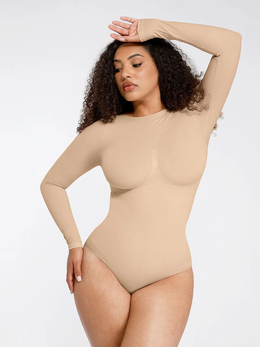 Seamless Bust Support Waist Cinching Tummy Control Bodysuit