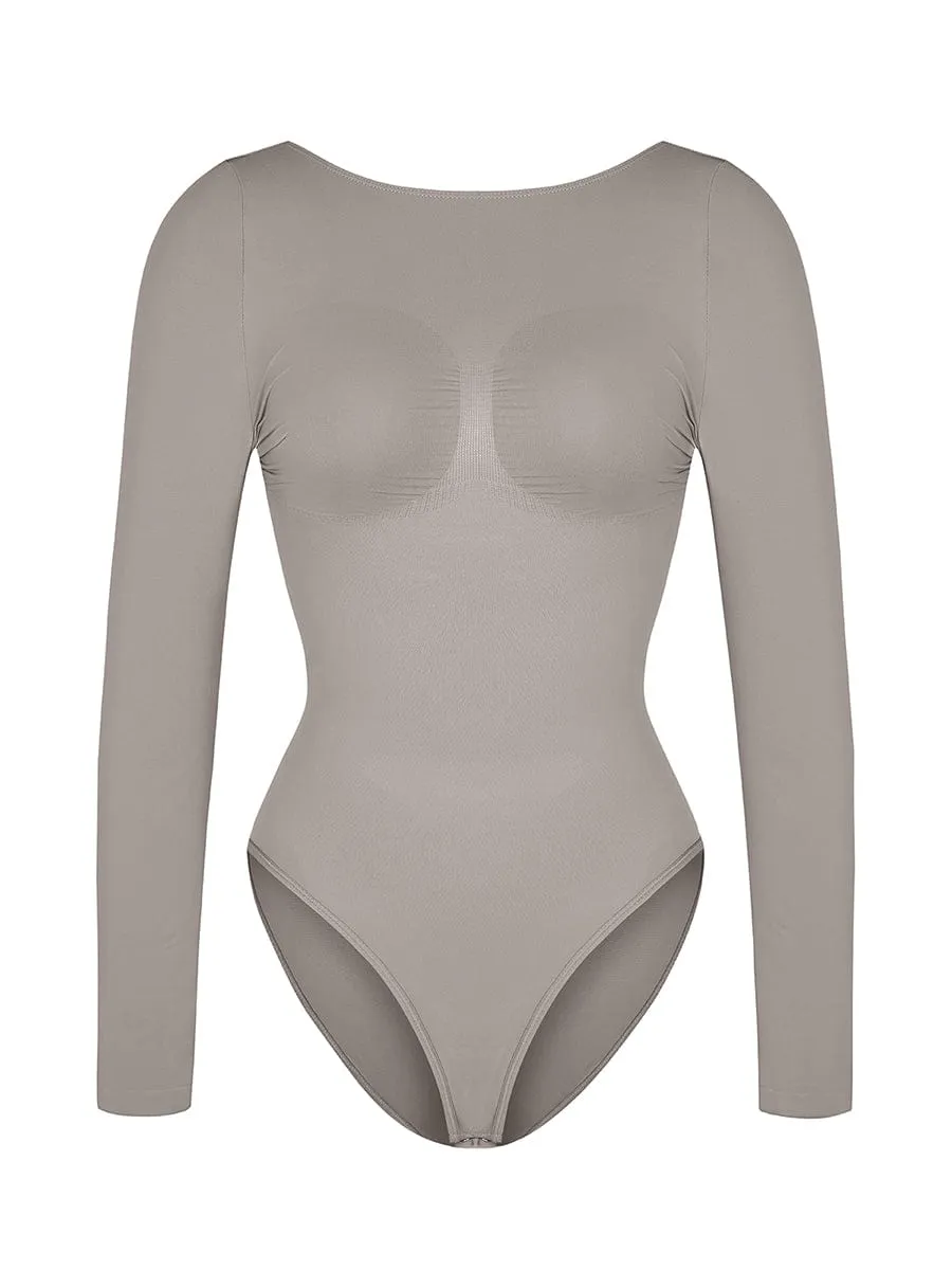Seamless Bust Support Waist Cinching Tummy Control Bodysuit