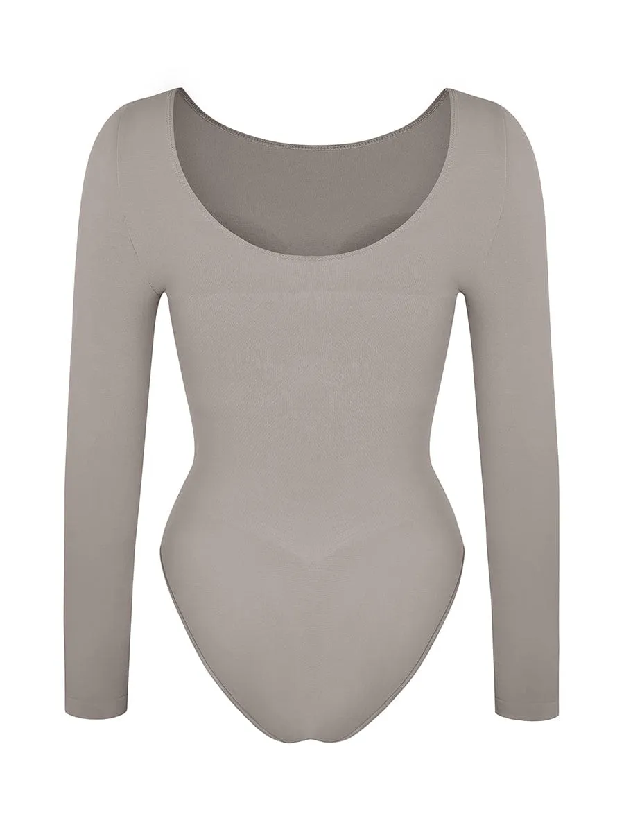 Seamless Bust Support Waist Cinching Tummy Control Bodysuit