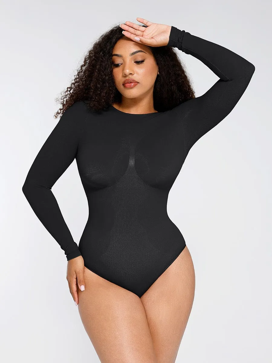 Seamless Bust Support Waist Cinching Tummy Control Bodysuit