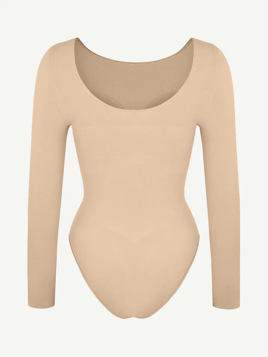 Seamless Bust Support Waist Cinching Tummy Control Bodysuit