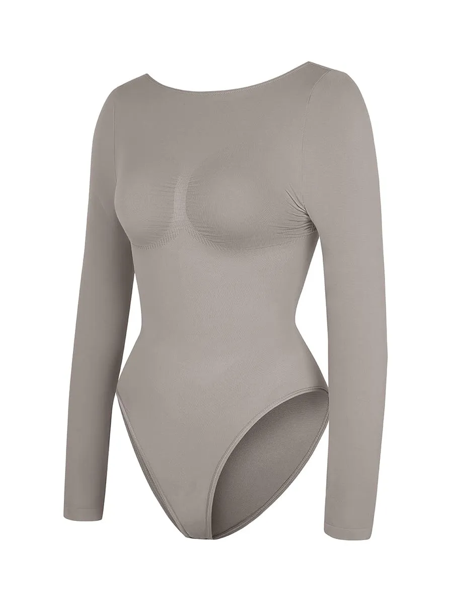 Seamless Bust Support Waist Cinching Tummy Control Bodysuit
