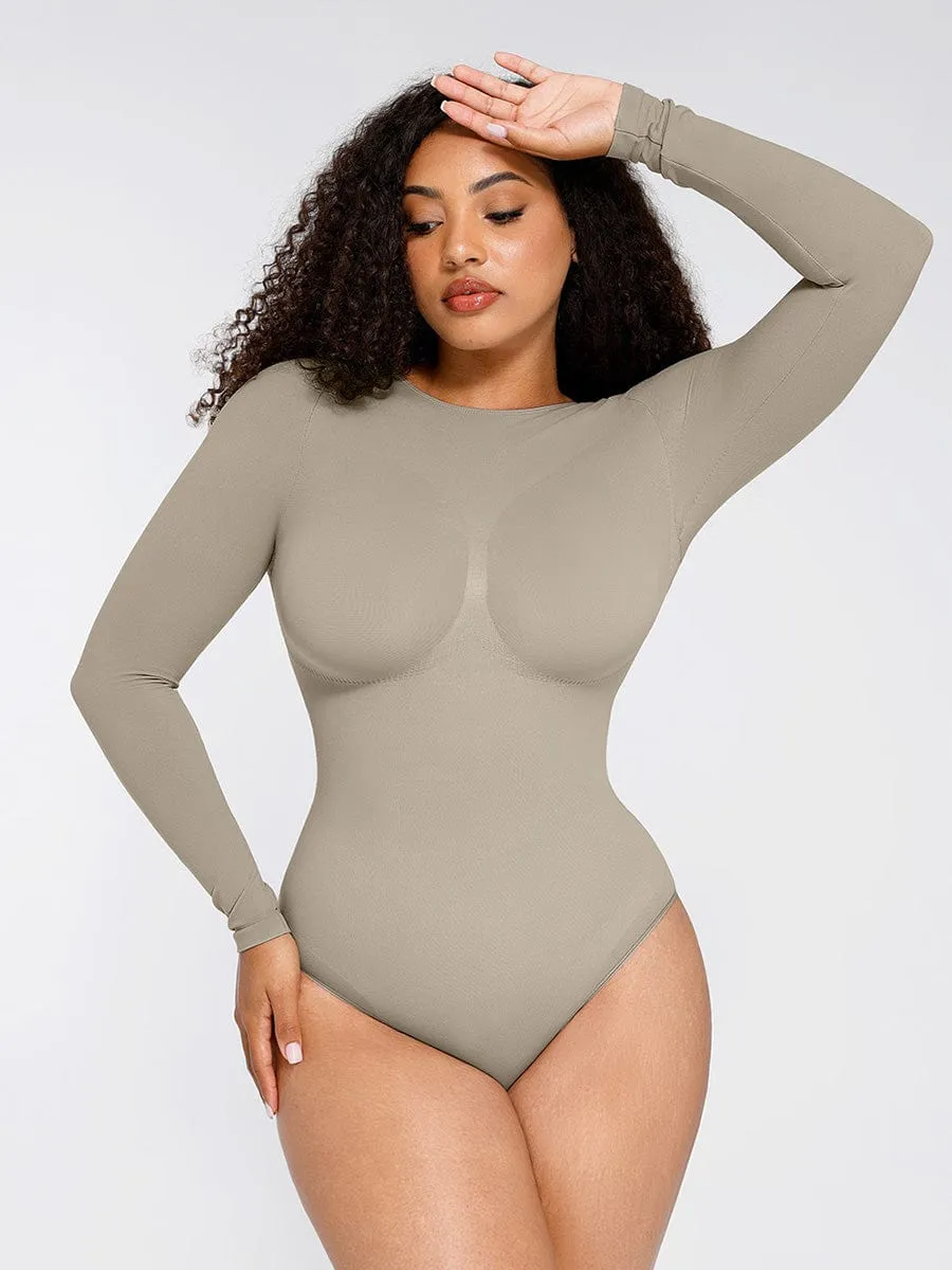 Seamless Bust Support Waist Cinching Tummy Control Bodysuit