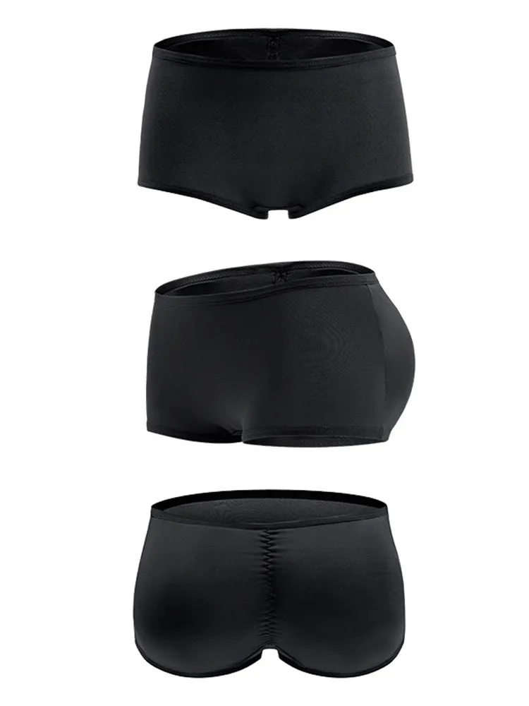 Seamless Control Butt Lifter Pads Shapewear Shorts