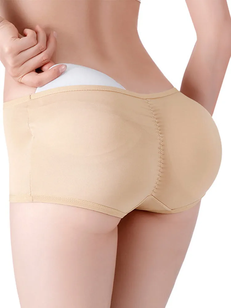 Seamless Control Butt Lifter Pads Shapewear Shorts