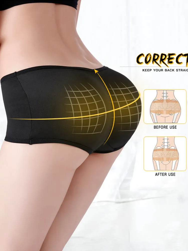 Seamless Control Butt Lifter Pads Shapewear Shorts