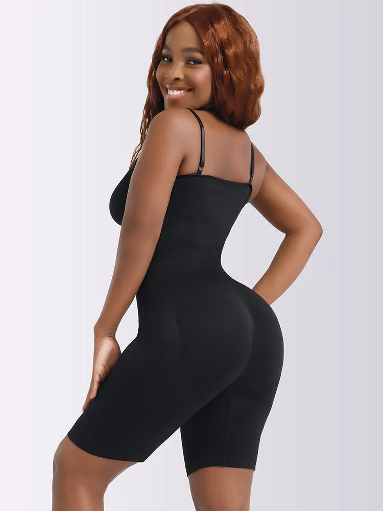 Seamless Sculpting Sling Shapewear Bodysuit