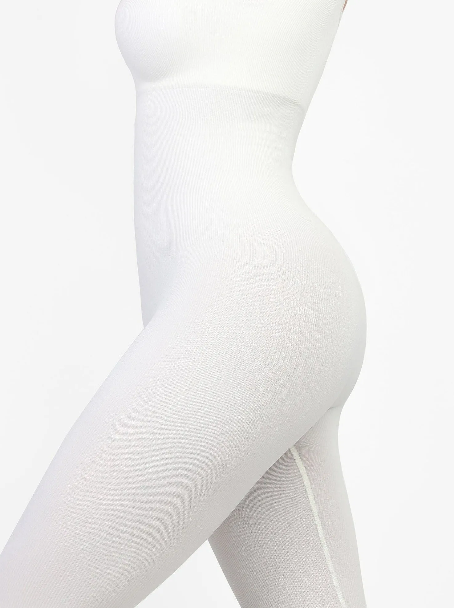 Seamless Square Neck One Piece Sport Jumpsuit