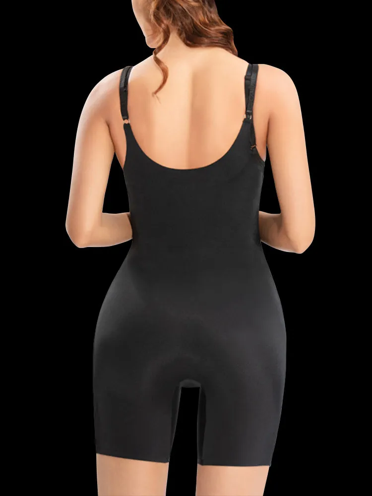 Seamless Support Bust Thigh Slimmer Full Body Shaper