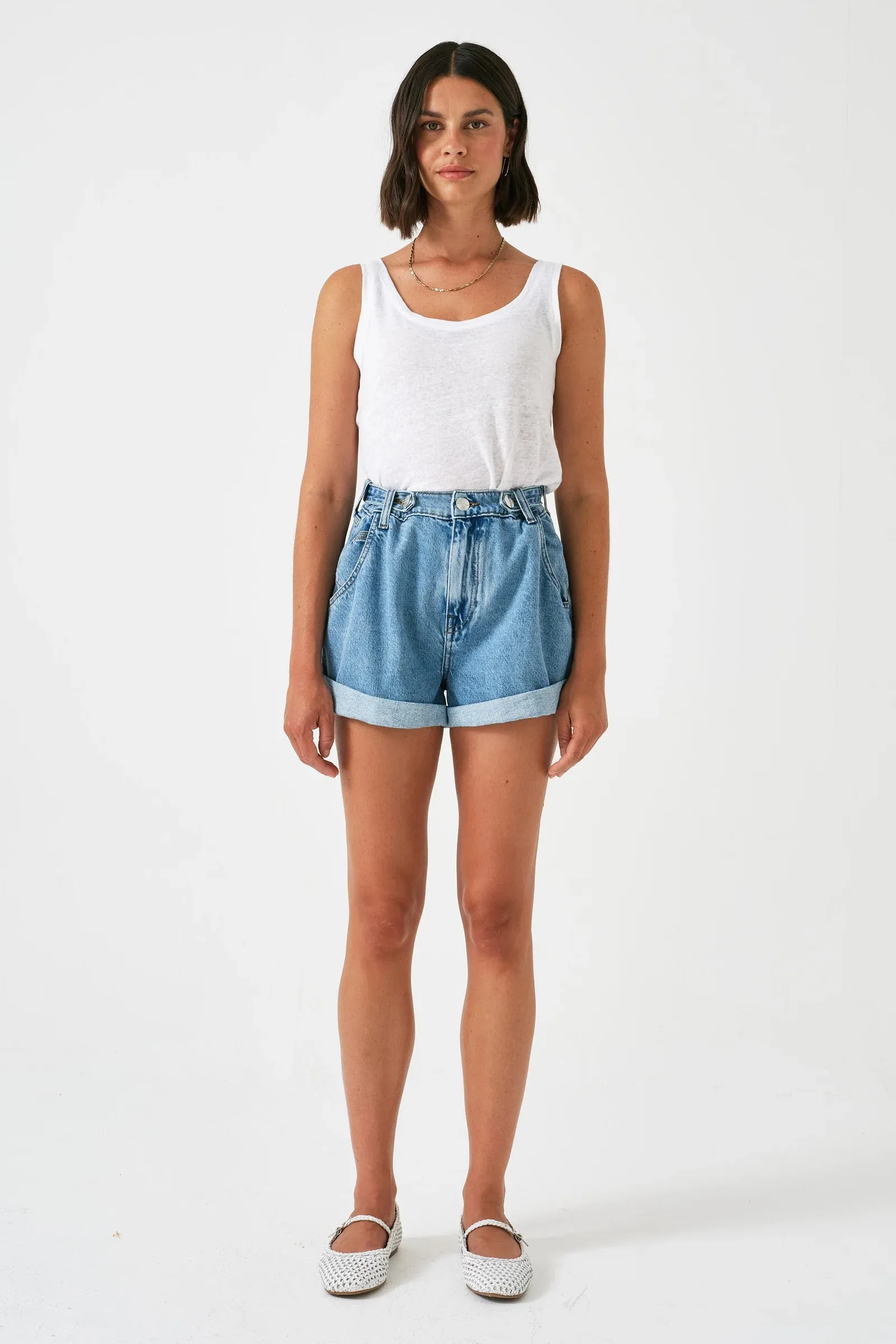 Seventy   Mochi Ali  Denim Shorts