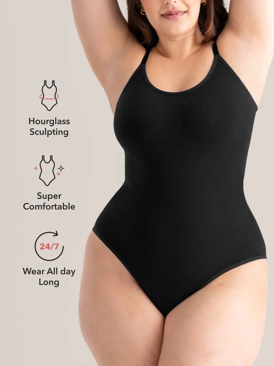 Shapermint Essentials All Day Every Day Scoop Neck Bodysuit (50% OFF)